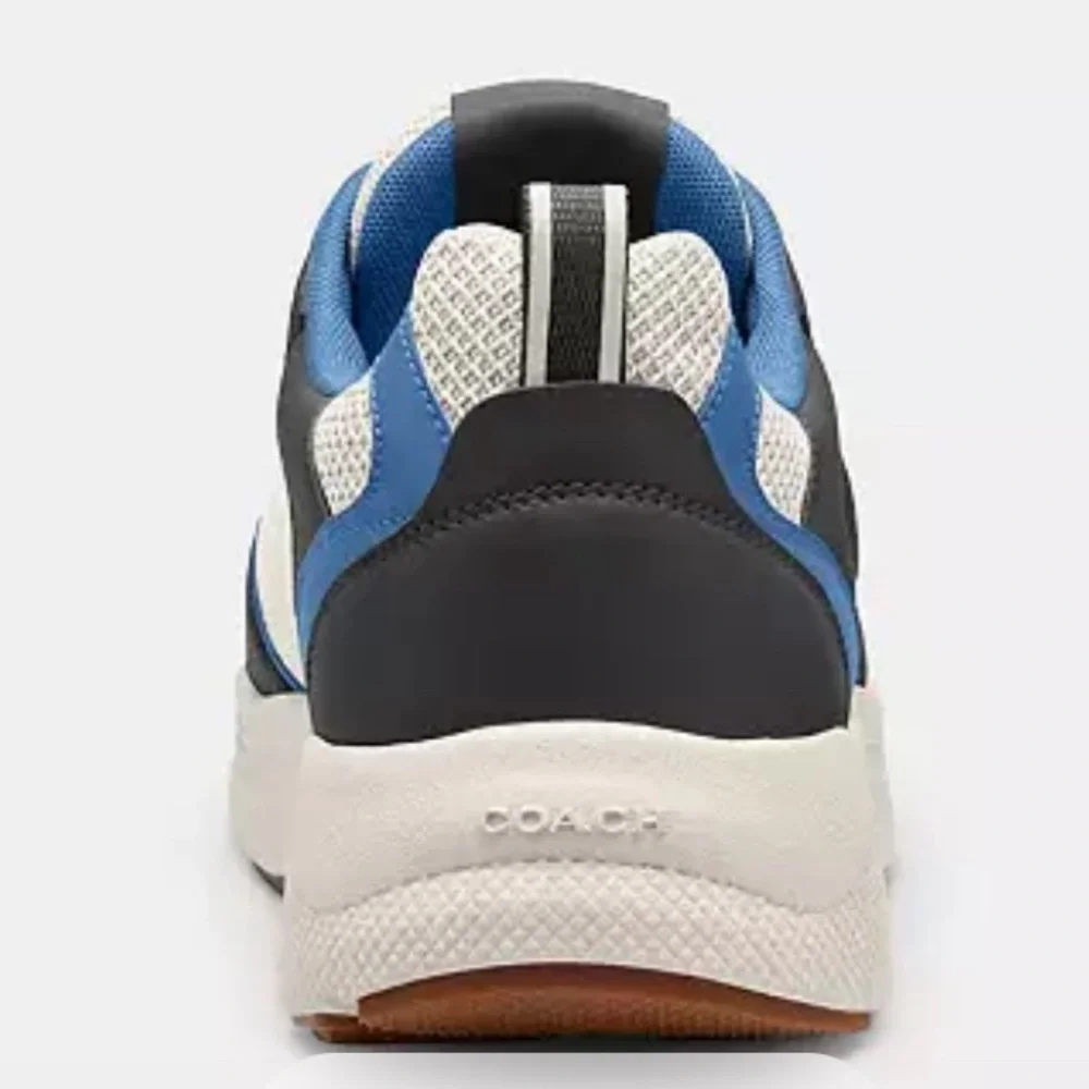 Coach Men's Blue and gray Athletic Shoes. #15 - Picture 2 of 6